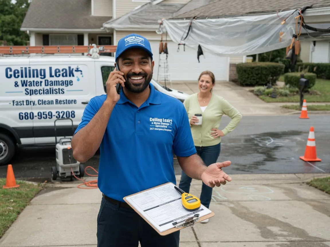 Ceiling Leak Cleanup Sunrise Beach, MO FAQs